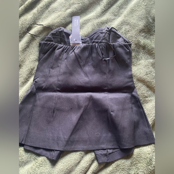 Strapless button down tank - Picture 2 of 2